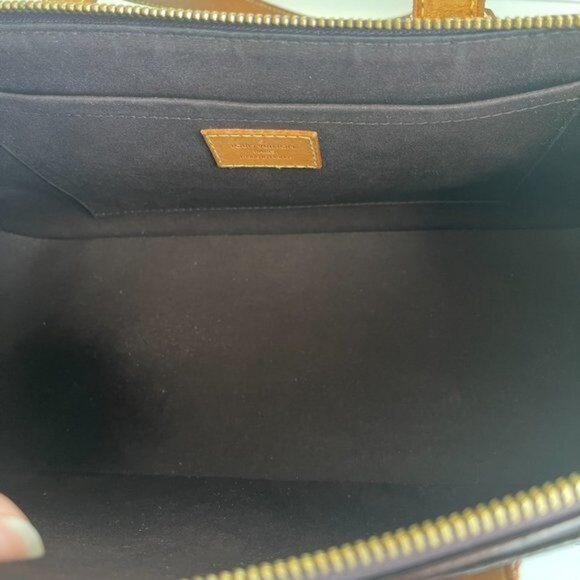 Authentic Louis Vuitton Vernis Rosewood Avenue Bag Monogram Tote Amarante - Picture 8 of 10